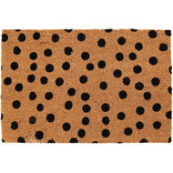 Home Styling Collection Coir mat, patterned, 59 × 39 cm, dots - Doormat