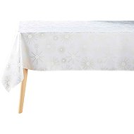 Douceur d'intérieur White tablecloth with golden decoration Pampille 150 × 240 cm - Tablecloth