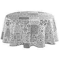 Douceur d'intérieur Waxed tablecloth Persane round 160 cm - Tablecloth