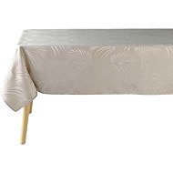 Douceur d'intérieur Jacquard tablecloth beige Plumette 140 × 240 cm - Tablecloth