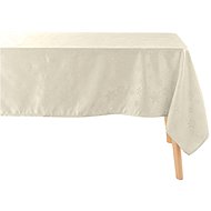 Douceur d'intérieur Flocons jacquard Christmas tablecloth 140 × 300 cm, gold - Tablecloth