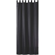 Douceur d'intérieur Essentiel curtain, 140 × 260 cm, black - Drape
