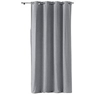 Douceur d'intérieur Blackout curtain CHINEA, 135 × 240 cm, grey - Drape