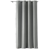 Douceur d'intérieur SOLENA blackout curtain, 140 × 260 cm, grey - Drape