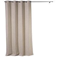 Douceur d'intérieur Blackout curtain CHAMBRAY, 140 × 260 cm, beige - Drape