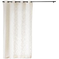 Douceur d'intérieur Curtain with rings, linen effect, ILIN, 140 × 260 cm - Drape