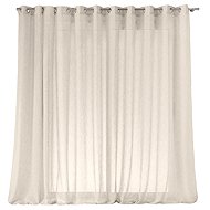 Douceur d'intérieur Wide curtain with rings, linen effect, CARLIN, 400 × 240 cm - Drape