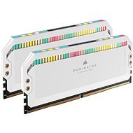 Corsair 32GB KIT DDR5 6200MHz CL36 Dominator Platinum RGB White - RAM memória