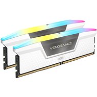 Corsair 32GB KIT DDR5 6000MHz CL40 Vengeance RGB White - RAM