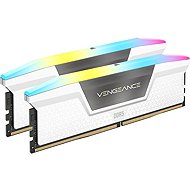 Corsair 32GB KIT DDR5 6000MHz CL38 Vengeance RGB White - RAM