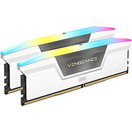 Corsair 32GB KIT DDR5 6400MHz CL36 Vengeance RGB White - RAM