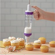Alum Cake decorator with five interchangeable tips - Cake Decorating Tool