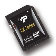 Patriot SDXC 64GB Class 10 LX Series - Speicherkarte