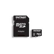 PATRIOT Micro SD 2GB + SD adapter - Memory Card