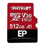 PATRIOT EP Series 512GB MICRO SDXC V30 A1 - Pamäťová karta