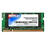 Patriot SO-DIMM 2GB DDR2 800 MHz CL6 Signature Line - RAM memória