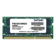 Patriot SO-DIMM 4GB DDR3 1600MHz CL11 Signature Line - Operačná pamäť