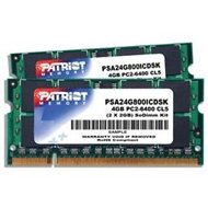 PATRIOT 4GB KIT SO-DIMM DDR2 800MHz Signature Line for Apple - RAM