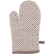Tiseco Tetris potholder 18 × 28, dark grey - Oven Mitt