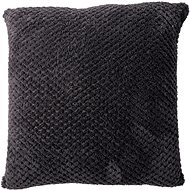 Gusta Blanket 150 × 200 cm + pillowcase 43 × 43 cm, black - Blanket