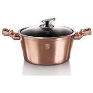 BERLINGERHAUS Casserole with lid Rosegold Metallic Line 28cm - Casserole Pot