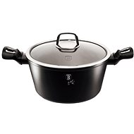BERLINGERHAUS Casserole with lid Black Silver Collection 24cm - Casserole Pot