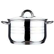 BLAUMANN Stainless steel casserole with lid Gourmet Line 18cm - Casserole Pot