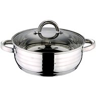 BLAUMANN Baking dish / pot with lid stainless steel 32 cm Gourmet Line - Pot