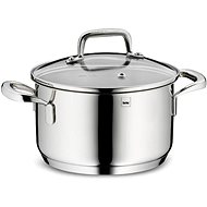 KELA Stainless steel pot with lid 18/10 FLAVORIA 16 cm - Pot