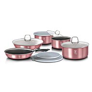 BERLINGERHAUS Set of dishes with removable handle 12 pcs I-Rose Edition - Kitchenware Set