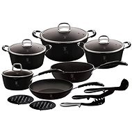 BERLINGERHAUS Non-stick cookware set 15 pcs Black Professional Line - Cookware Set