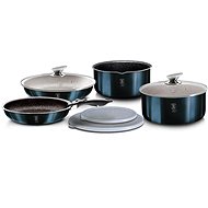 BERLINGERHAUS Set of dishes with removable handle 9 pcs Aquamarine Metallic Line - Cookware Set