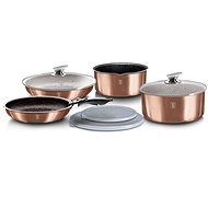 BERLINGERHAUS Set of dishes with removable handle 9 pcs Rosegold Metallic Line - Cookware Set