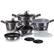 BERLINGERHAUS Marble-surfaced cookware set 13 pcs Carbon PRO Line BH-6886 - Cookware Set