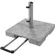 DOPPLER Umbrella stand Trolley, granite, 30 kg - Umbrella Stand