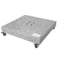 DOPPLER Umbrella stand, granite, with wheels 140 kg - Umbrella Stand