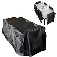 DOPPLER Protective cover for table 180 × 90 cm + 4-6 reclining chairs - Garden Furniture Cover