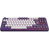 Dark Project ALU87A Violet/White - DE - Gaming Keyboard