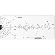 Dark Project Gaming Mousepad, Terra Nova White, XL - Egérpad