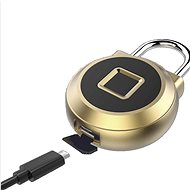 SMART PADLOCK P5G chytrý zlatý - Visací zámek