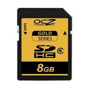 OCZ Secure Digital 8GB Gold Series SDHC Class 6 - Memory Card