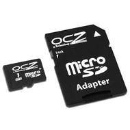 OCZ Micro Secure Digital 1GB, with SD Adapter - Memory Card