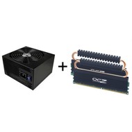 OCZ zdroj 500W a OCZ 4GB KIT DDR2 Reaper HeatPipe - Kit