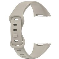 Drakero Silikonový pásek pro Fitbit Charge 5 šedý - Watch Strap