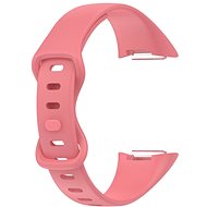 Drakero Silikonový pro Fitbit Charge 5 růžový - Watch Strap
