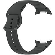 Drakero Silicone WAVY black for Samsung Galaxy Watch 8 - Watch Strap