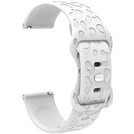 Drakero Silicone Sculpty for 18mm Quick Release White - Watch Strap