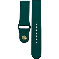 Drakero Silicone for Quick Release 18 mm petrol - Watch Strap