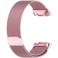 Drakero Milanese stroke for Fitbit Charge 5 pink, sized. L - Watch Strap