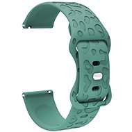Drakero Silicone Sculpty for 18 mm Quick Release Green - Watch Strap